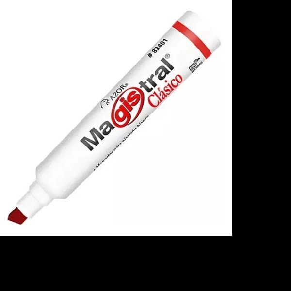 MARCADOR PPIZ. GRUESO MAGISTRAL 83402 PLAST. ROJO 12144